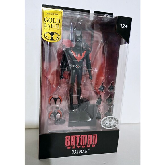 McFarlane Toys DC Multiverse Batman Beyond Batman 6" Gold Label Platinum Edition - Picture 2 of 11
